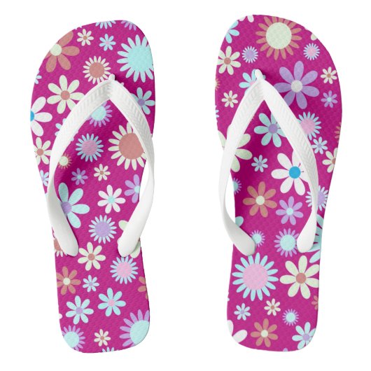 Sweet Flowers Teenslippers (Voetbed)