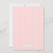 Sweet Flowers Vrijgezellenfeest Tea Party Invitati Kaart (Achterkant)