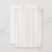 Sweet Forest Woodland Girls Diaper Raffle Insert Kaart (Achterkant)