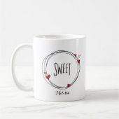 Sweet Forever Liefde Valentijnsdag Paar Koffiemok (Links)