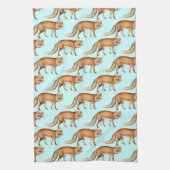 Sweet Fox Baby shower Gifts Theedoek (Verticaal)