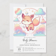 Sweet Fox Baby shower