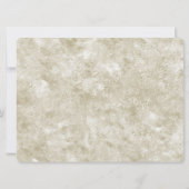 Sweet Fox Baby shower Kaart (Achterkant)