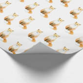 Sweet Fox Cadeaupapier (Hoek)