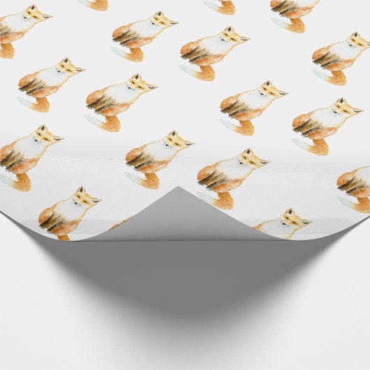 Sweet Fox Cadeaupapier (Hoek)