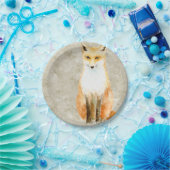 Sweet Fox Papieren Bordje (Feest)