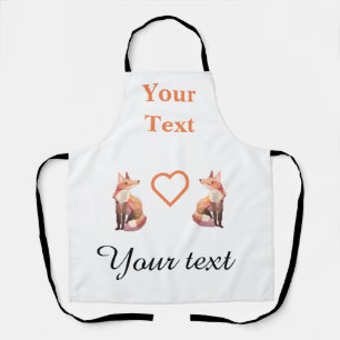 Sweet Fox, vos, love pixel art Schort