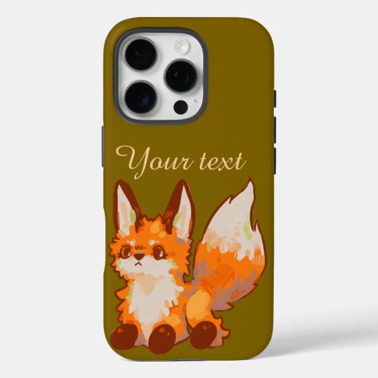 Sweet fox, vosje Case-Mate iPhone case (Achterkant)