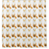 Sweet Foxes Douchegordijn (Voorkant)