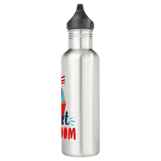 Sweet Freedom Cupcake 4 juli art. 4 juli Waterfles (Rechts)