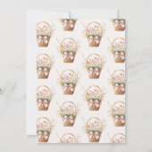 Sweet Fresh Off the Market Floral Bridal Shower Kaart (Achterkant)