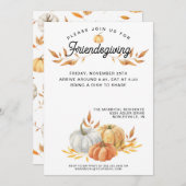 Sweet Friendsgiving Invitation Kaart (Voorkant / Achterkant)