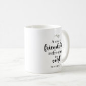 Sweet Friendship Bible Verse Hand Lettering Quote Koffiemok (Voorkant rechts)