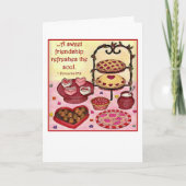 Sweet Friendship Valentijn Kaart (aanpasbaar) (Voorkant)