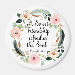 Sweet Friendship verfrist de Soul Floral Magneet