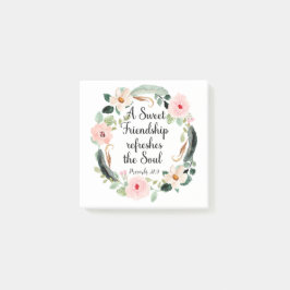 Sweet Friendship verfrist de Soul Floral Post-it® Notes