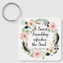 Sweet Friendship verfrist de Soul Floral Sleutelhanger