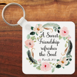 Sweet Friendship verfrist de Soul Floral Sleutelhanger
