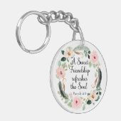 Sweet Friendship verfrist de Soul Floral Sleutelhanger (Voorkant Links)