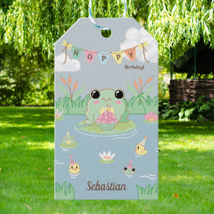 Sweet Frog Kids Feestje Cadeaulabel