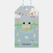 Sweet Frog Kids Feestje Cadeaulabel (Voorkant)