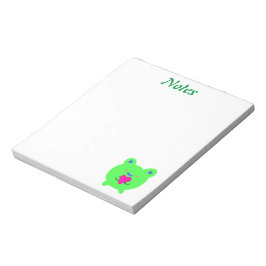 Sweet Frog met hart Notitieblok