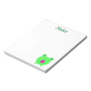 Sweet Frog met hart Notitieblok