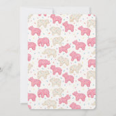 Sweet Frosted Animal Cookies Verjaardag Uitnodigin Kaart (Achterkant)