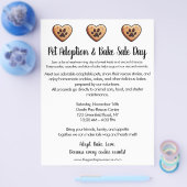 Sweet Fundraiser for Animal Rescue Flyer (Enkel)