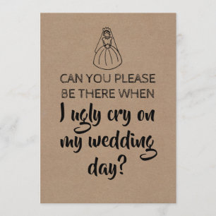 Sweet Funny Bridesmaid / Maid of Honor proposal Kaart