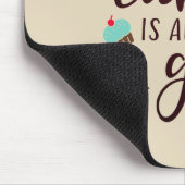 Sweet Funny Cake is altijd een goed idee | Mousepa Muismat (Hoek)