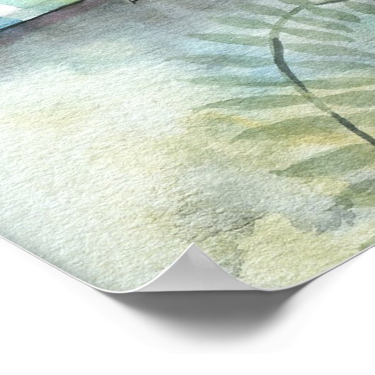 Sweet Garden Flower Fairy Poster Print (Hoek)