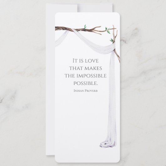 Sweet Garden Menu Kaart (Achterkant)