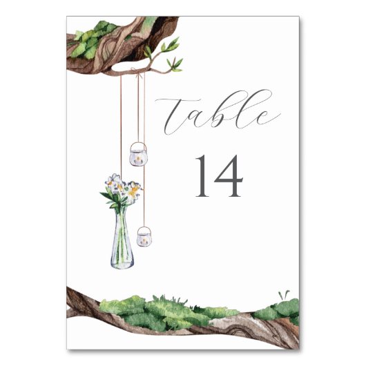 Sweet Garden Tafelnummers (Voorkant)