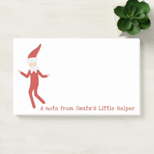 Sweet & Gekke kerstman, gepersonaliseerd Post-it® Notes (Kantoor)