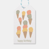Sweet Gelato Mint Chip Mango Passionfruit CUSTOM Cadeaulabel (Voorkant)
