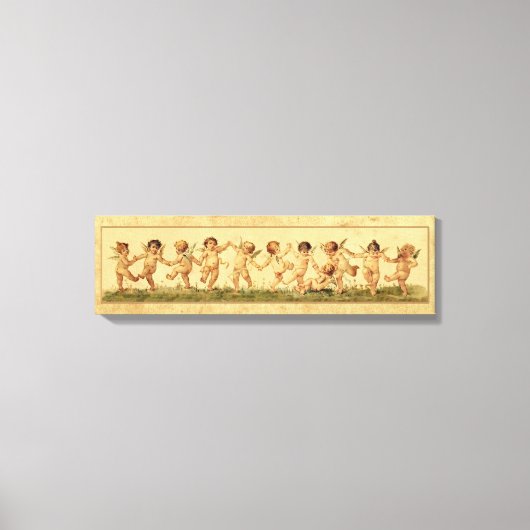  Sweet Gelukkig Kersubs dansen Canvas Afdruk (Voorkant)