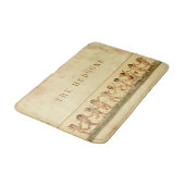  Sweet Gelukkig Kersubs dansen Gepersonaliseerd Badmat (Gekanteld)