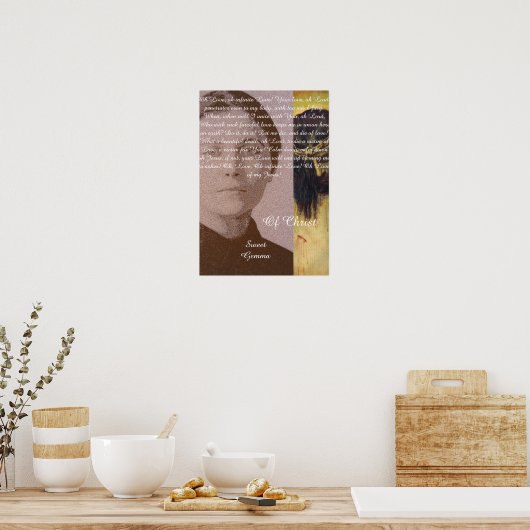 Sweet Gemma van Christus Poster (Keuken)