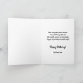 Sweet gepersonaliseerde zeemeermin verjaardag Kaar Kaart (Binnen)