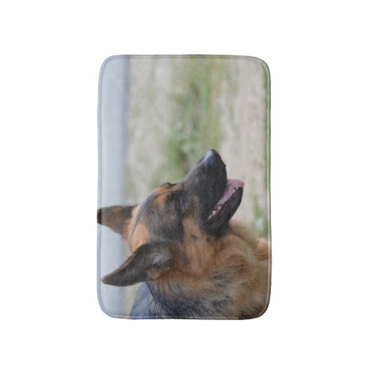Sweet German Shepherd Dog Badmat (Voorkant Verticaal)