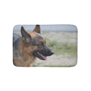 Sweet German Shepherd Dog Badmat