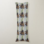 Sweet German Shepherd Dog Lichaamskussen (Voorkant Verticaal)