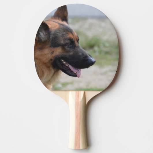 Sweet German Shepherd Dog Tafeltennisbatje (Voorkant)