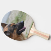 Sweet German Shepherd Dog Tafeltennisbatje (Zijkant)