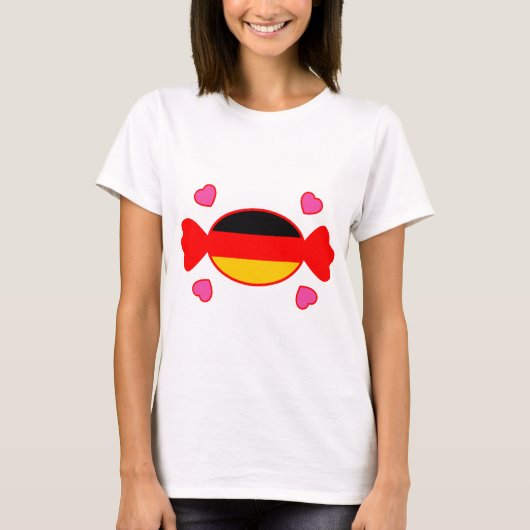 Sweet German T-shirt (Voorkant)