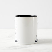 Sweet Ghost Tweekleurige Koffiemok (Center)