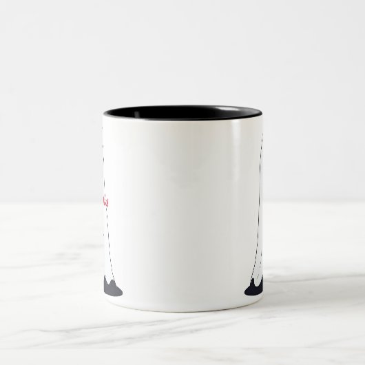 Sweet Ghost Tweekleurige Koffiemok (Center)