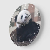 Sweet Giant Panda Baby Grote Klok (Hoek)