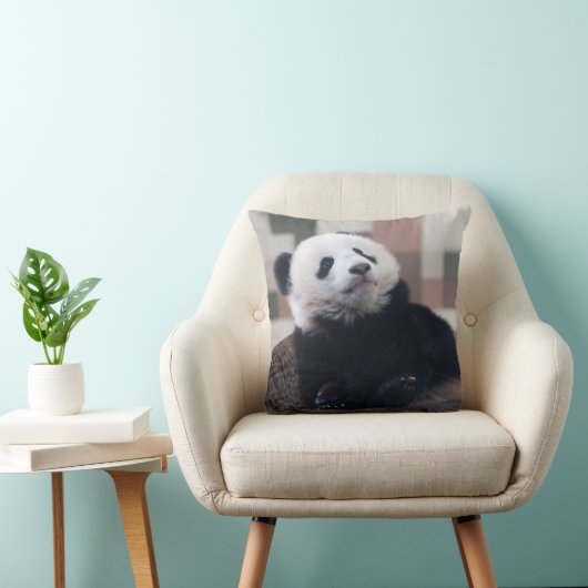 Sweet Giant Panda Baby Kussen (Stoel)